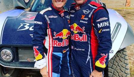 La esposa de Peterhansel no puede correr con “Monsieur Dakar”