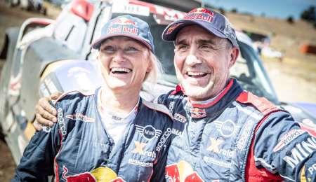 Peterhansel: “Es la 1° vez que no hablo francés dentro del auto”