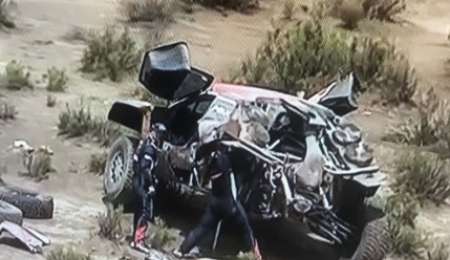 Peterhansel se pegó y Sainz tomó la vanguardia