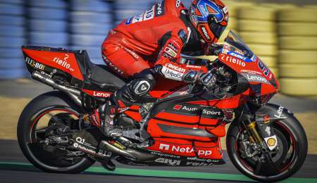 Petrucci y un “palo” para Ducati