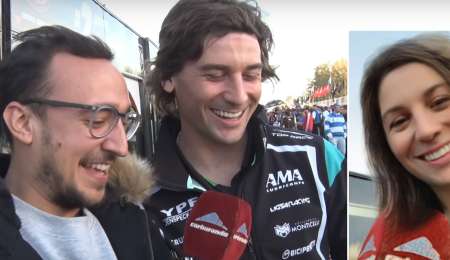 Los pilotos se divirtieron con Snapchat