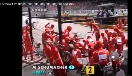Pit Stops a lo largo del tiempo