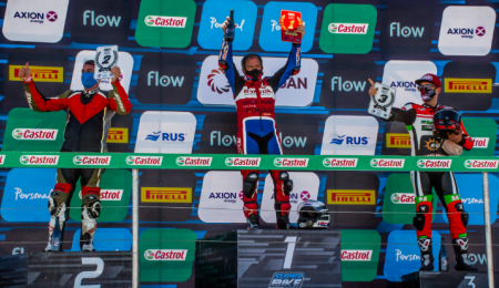 A los 61 años, sigue ganando en el Superbike Argentino