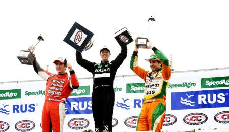 El podio del Turismo Carretera en San Luis