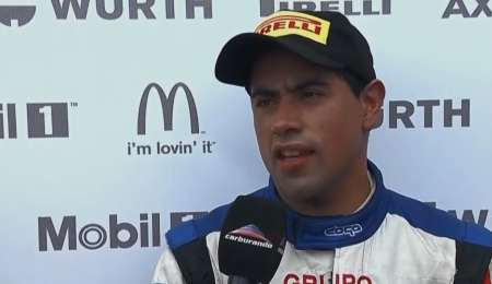 Los protagonistas del podio