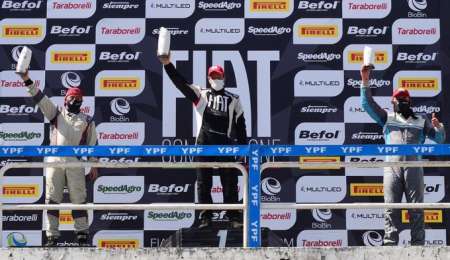 Primer triunfo de Eduardo Ribatto en la Fiat Competizione