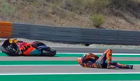 FUERTE ACCIDENTE DE POL ESPARGARÓ