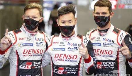 Pole para el Toyota de "Pechito" López en Le Mans