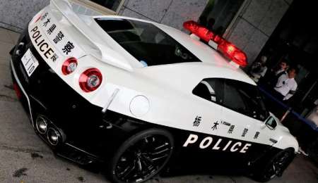 El patrullero de lujo en Japón