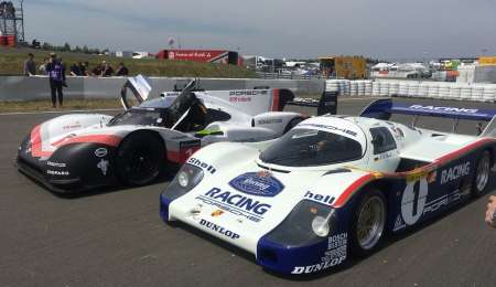 Porsche rindió homenaje a sus joyas en Nürburgring