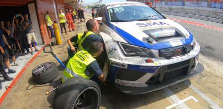 La preocupación de los argentinos en el final de las 24 Horas de Barcelona