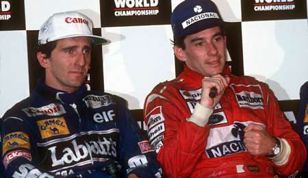 Según Alain Prost, Senna no estaba feliz con su vida