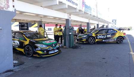 El equipo Renault está probando en Alta Gracia
