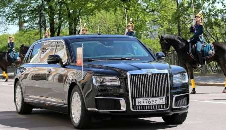 Sacan a la venta la limusina de Putin