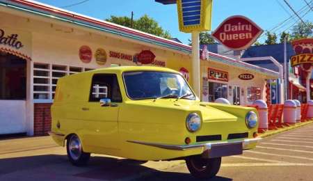 Autos raros: Reliant Regal, ¿auto o triciclo?