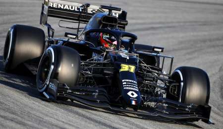 Pueban Renault y Alpha Tauri