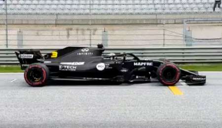 Renault probó con Ricciardo en Austria
