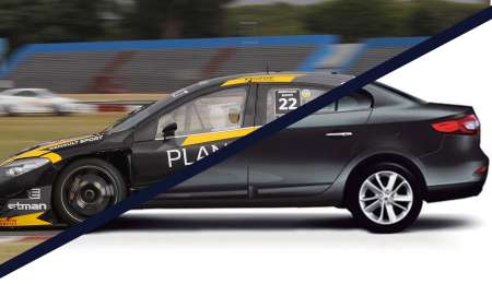 Diferencias entre el Renault Fluence de calle y el de carrera