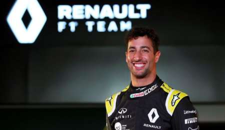 Daniel Ricciardo igual que Cristiano Ronaldo