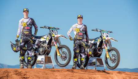MX2: el equipo Husqvarna para la temporada 2018