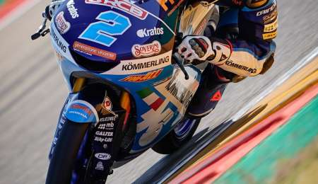 Rodrigo largará en segunda fila en Moto 3