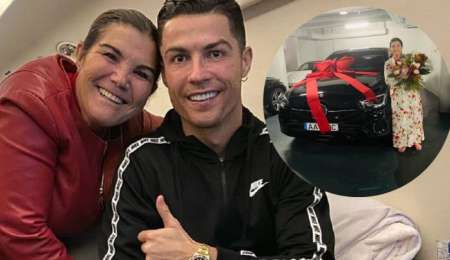 CR7 y un regalo muy especial para su Madre