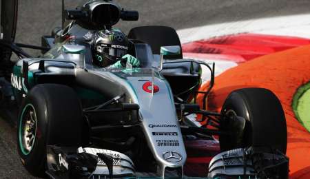 Amplia superioridad de los Mercedes en Monza