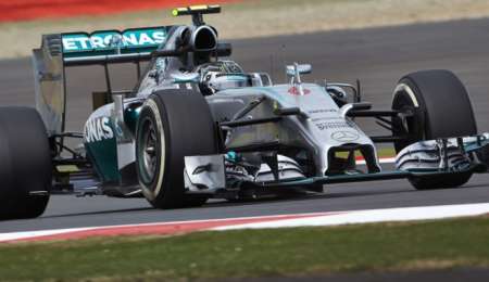 El avión de Rosberg