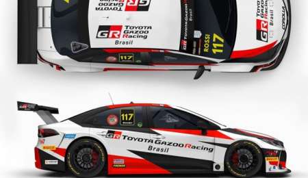 Así lucirá el Toyota de Matías Rossi en Stock Car de Brasil