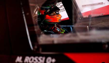 Rossi aceleró desde temprano en Concepción del Uruguay