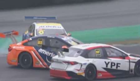 El duro golpe que sufrió Rossi en la primera serie