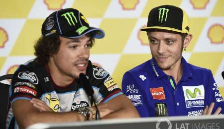 Valentino le tiene fe a Franco Morbidelli para 2018