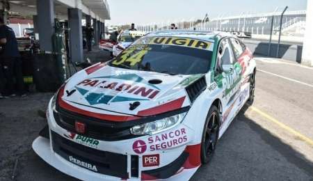 Honda ensayó en Córdoba con sus cuatro autos