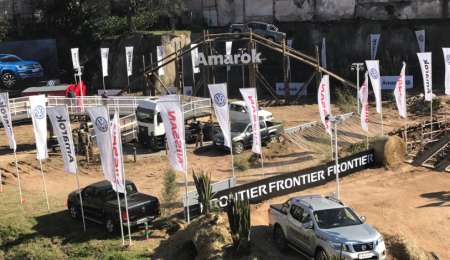 las automotrices, en la exposición rural