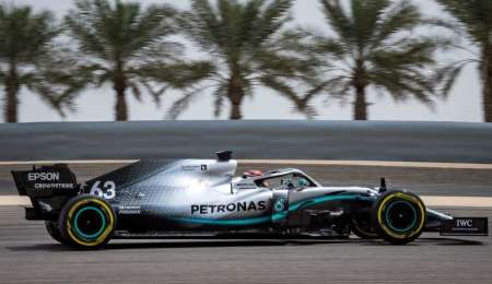 George Russell sorprendió con el Mercedes