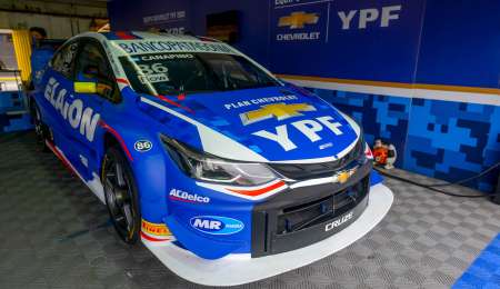 Chevrolet completó un nuevo ensayo en Rafaela