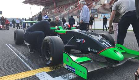 Podio de Fenestraz en la segunda final