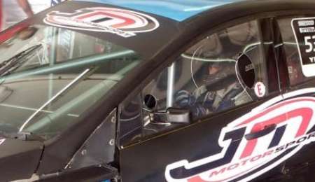 Santiago Ventana probó un auto del JM Motorsport