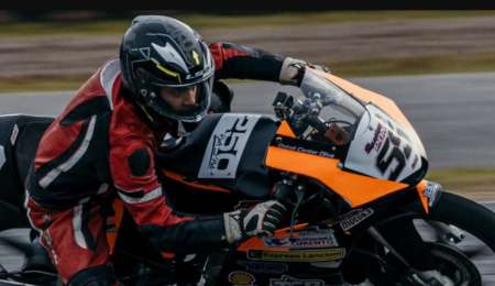 Santino Ponce logró la victoria en Moto AR 3