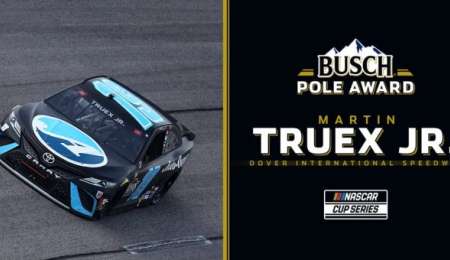 Nascar en Dover: Martin Truex Jr. ganó la Pole Position 