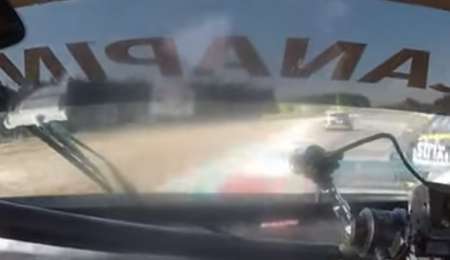 La gran largada de Canapino que no terminó de la mejor forma