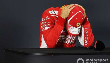 Sebastian Vettel quedó decepcionado