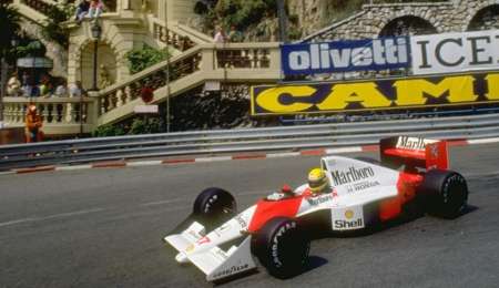 Senna, el más ganador del Gran Premio de Mónaco