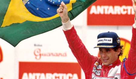 Senna y una victoria inolvidable ante su público 