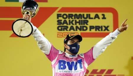 Checo Pérez dominó el primer entrenamiento en Monza