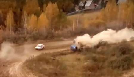 TRÁGICO ACCIDENTE EN UN RALLY EN SIBERIA