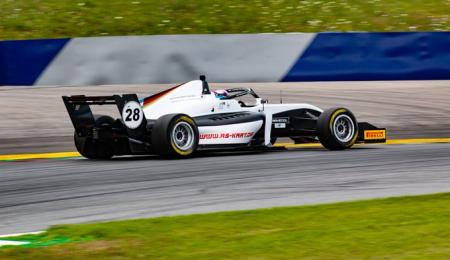 Siebert entrenó en Jerez de la Frontera con la Euroformula Open