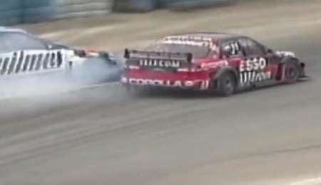 La última victoria de Traverso en TC2000 y la maniobra polémica