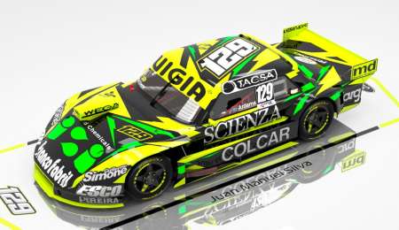 Giallombardo mostró el auto de Silva con el 129