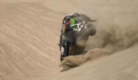 El gran susto del Pato Silva en las dunas